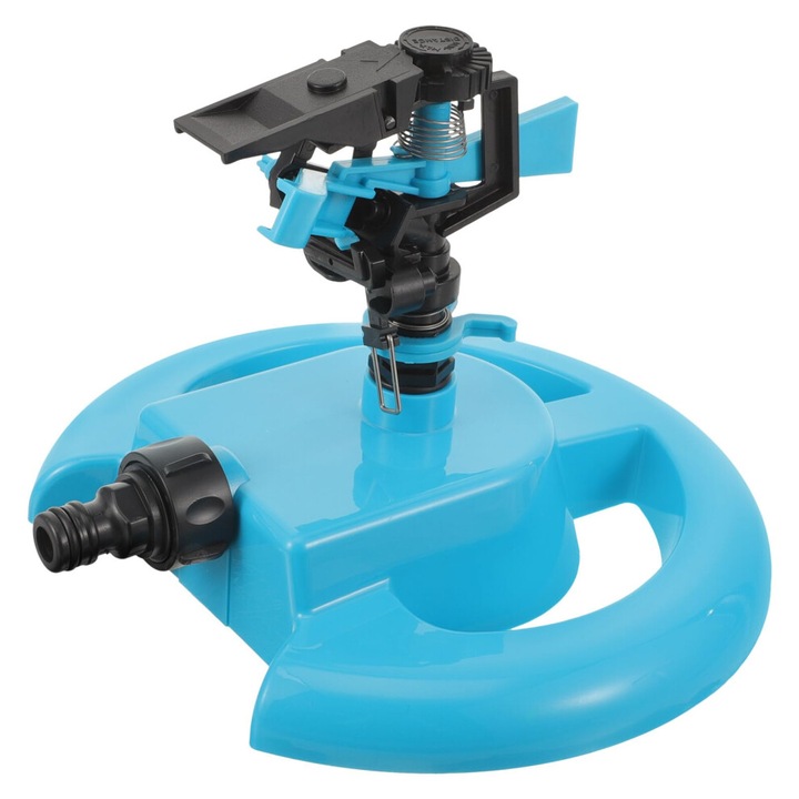 Aspersor oscilant rotativ plastic pentru irigare gazon gradina multifunctional