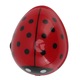 Aspirator mini portabil pentru birou, rosu buburuza, 155g