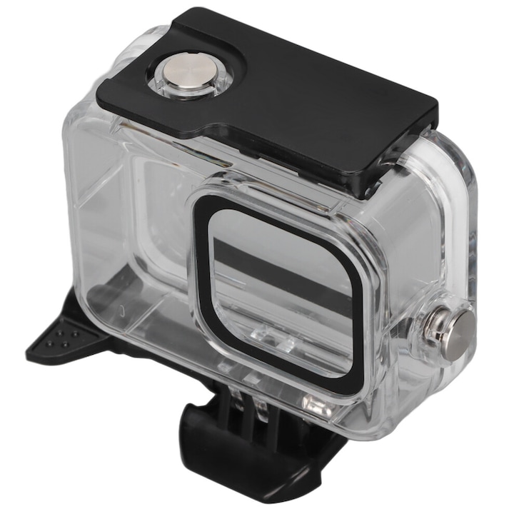 Водоустойчив корпус с комплект розови, червени, лилави филтри за GoPro Hero 8 Black 60m
