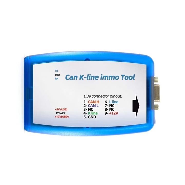 OBD2 programozó műszer Renault-hoz, EEPROM olvasás-írás, műanyag, univerzális