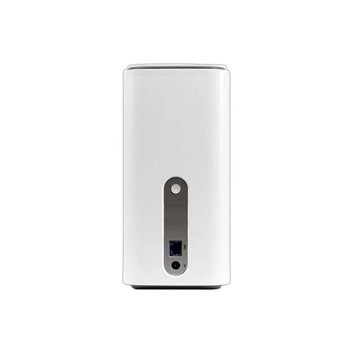 Router 5G CPE Dual Band WiFi 6, SIM kártya foglalat, fehér, 10x10x3cm