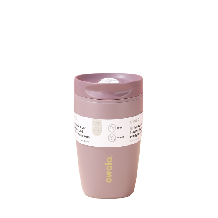 Owala kulacs, szigetelt, rozsdamentes acél, világoslila, 350ml