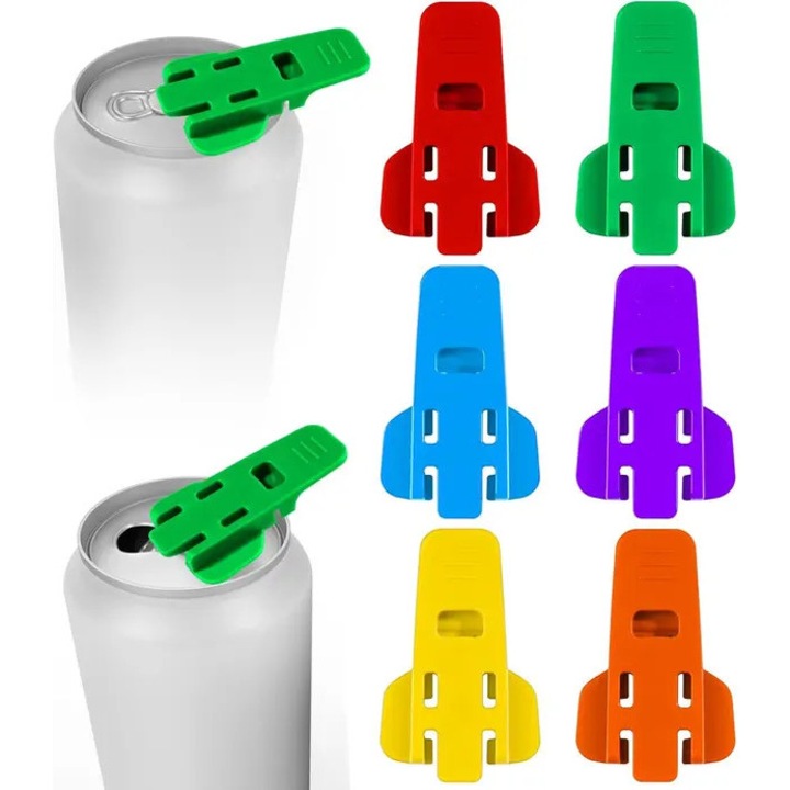 Készlet 6 kézi konzervnyitó szilikon, többszínű 6oz-16oz