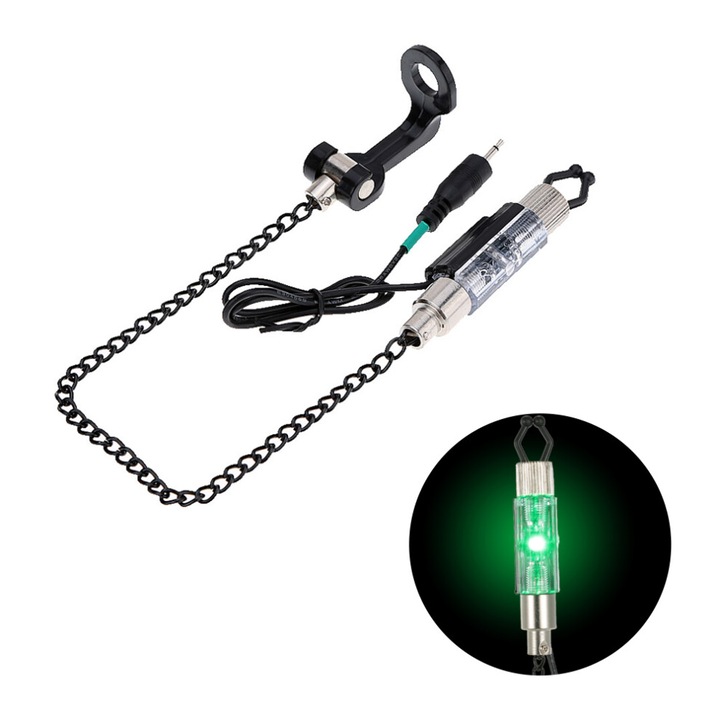 Indicator LED pescuit swinger, 4 culori, 23cm