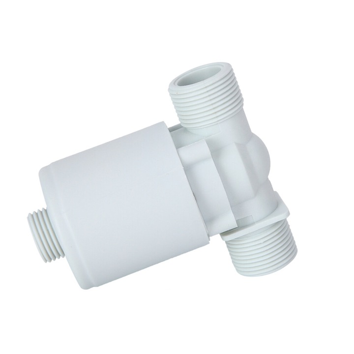Robinet plutitor 3/4in plastic pentru control nivel apa, exterior, rezistent la temperaturi 70C
