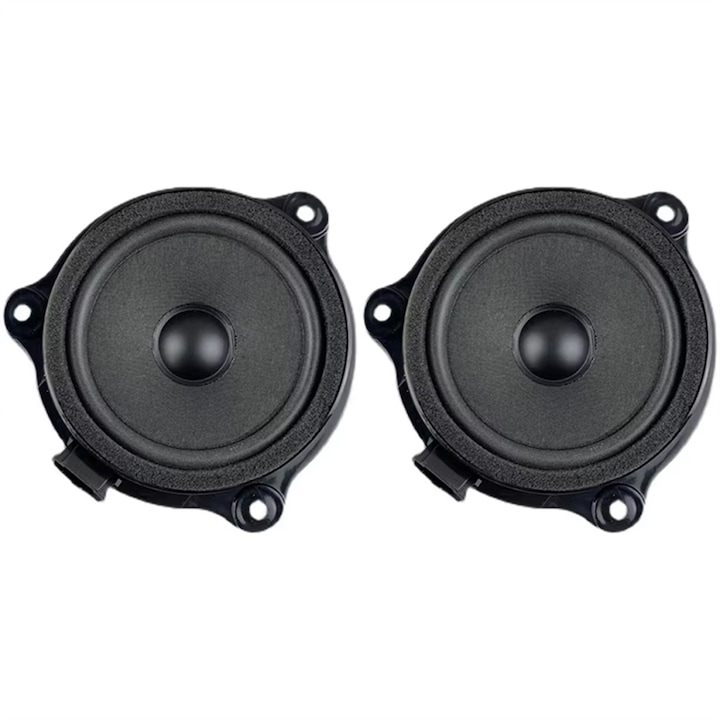 Boxe medii usa fata, set 2 buc, negru, 4F0035411, 2005-2011