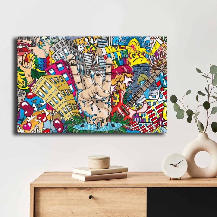 Декоративна картина Wallity 7488 платно дърво 45x70см