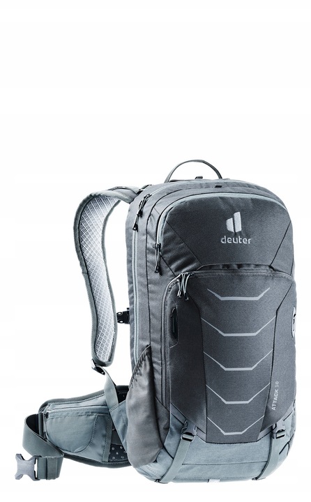 Rucsac Ciclism Deuter Attack 16 Graphite/Shale - Protectie si Confort