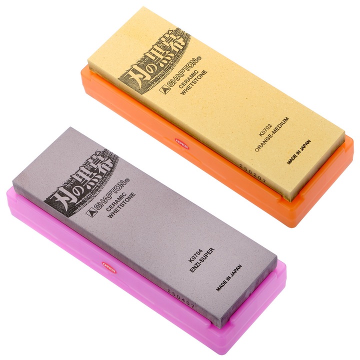 Shapton Kuromaku kerámia élezőkövek készlet 1000x5000, fehér, 2 db