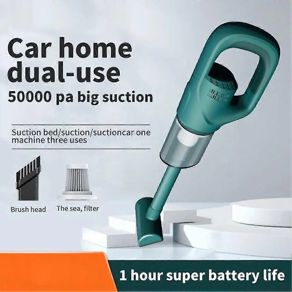 Aspirator fara fir, portabil, putere mare, autonomie extinsa, plastic, 300g