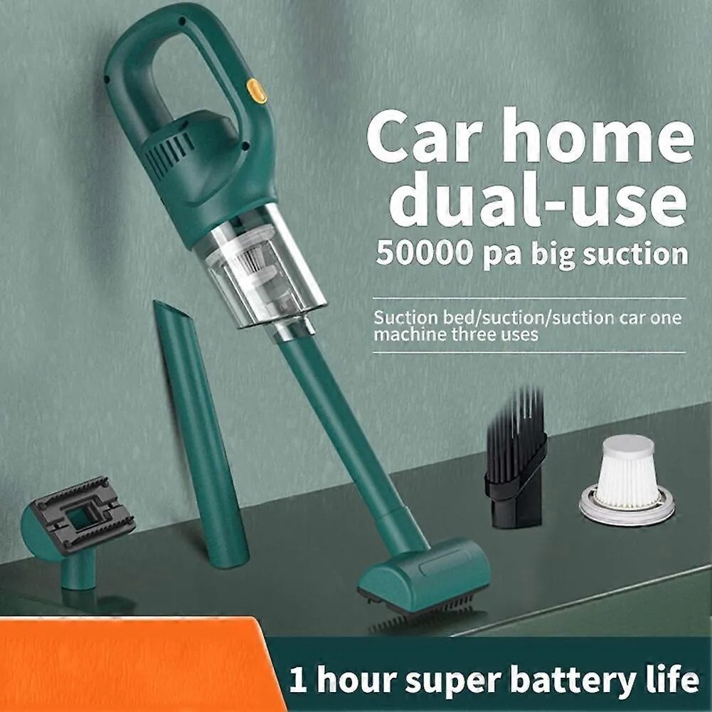Aspirator fara fir, portabil, putere mare, autonomie extinsa, plastic, 300g