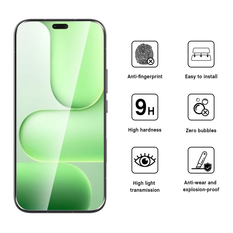 Folie protectie ecran sticla securizata 9H pentru Honor 600 Lite transparent 0.33mm set 2 buc