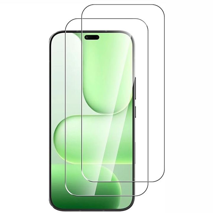 Folie protectie ecran sticla securizata 9H pentru Honor 600 Lite transparent 0.33mm set 2 buc