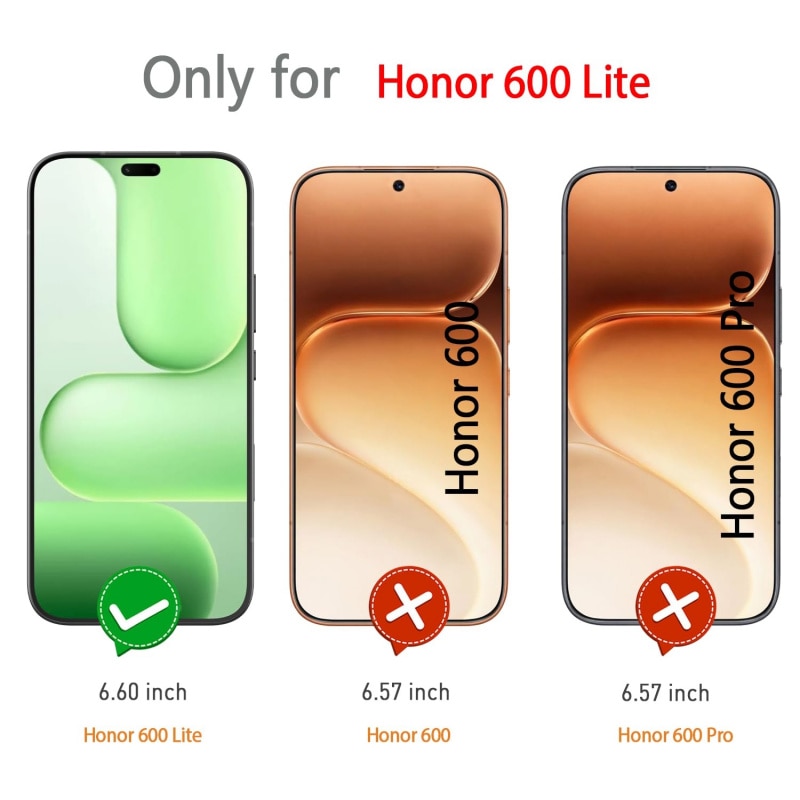 Folie protectie ecran sticla securizata 9H pentru Honor 600 Lite transparent 0.33mm set 2 buc