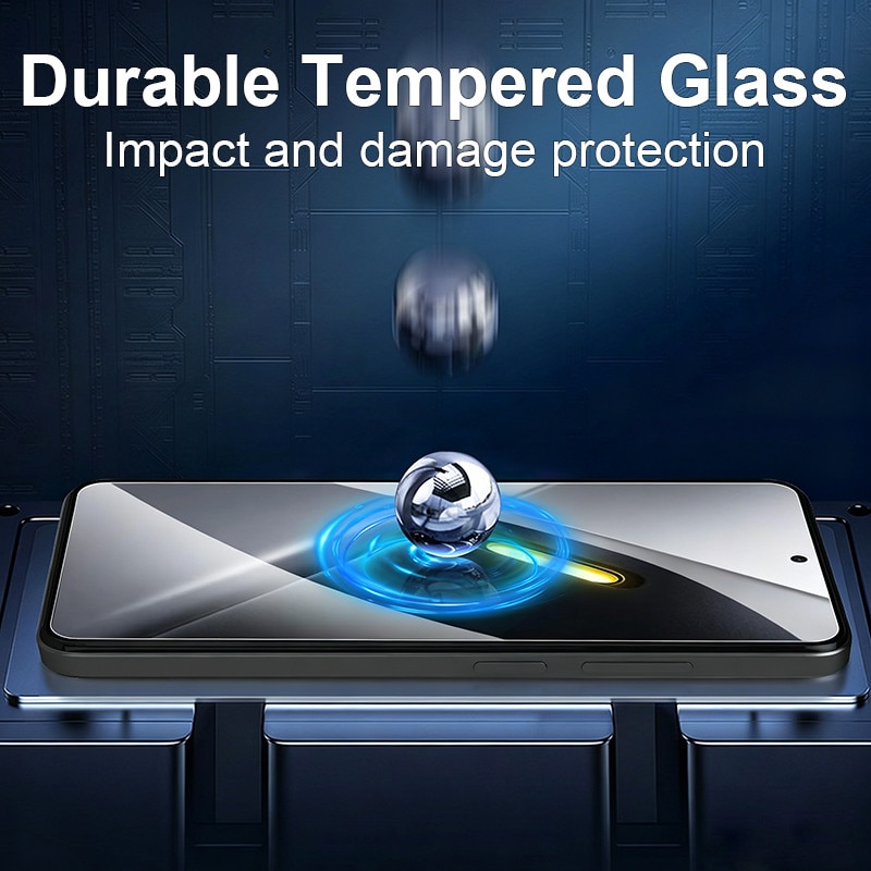 Folie protectie ecran sticla securizata 9H, 2 bucati, transparenta, 0.18mm, pentru Xiaomi Poco X8 Pro Max