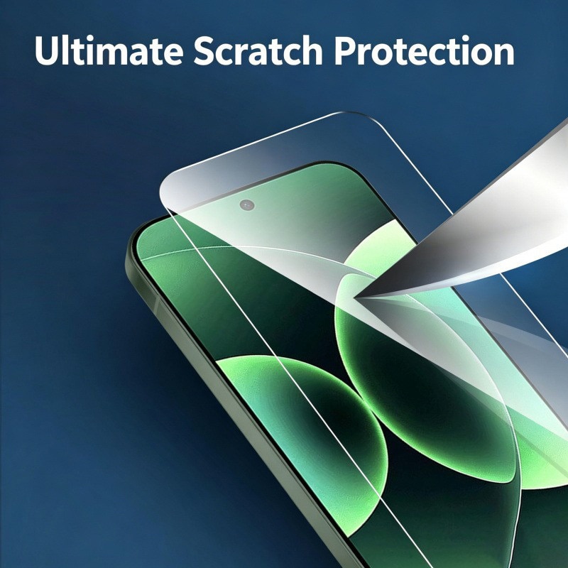 Folie protectie ecran sticla securizata 9H pentru Xiaomi 17 17 Pro transparent 0.18mm set 2 buc