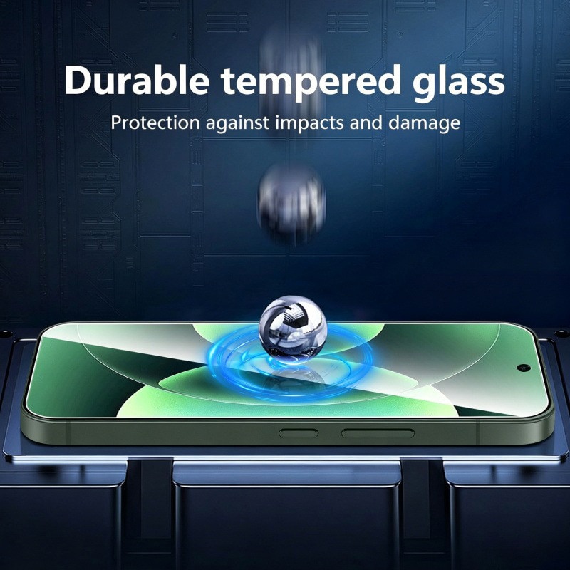 Folie protectie ecran sticla securizata 9H pentru Xiaomi 17 17 Pro transparent 0.18mm set 2 buc