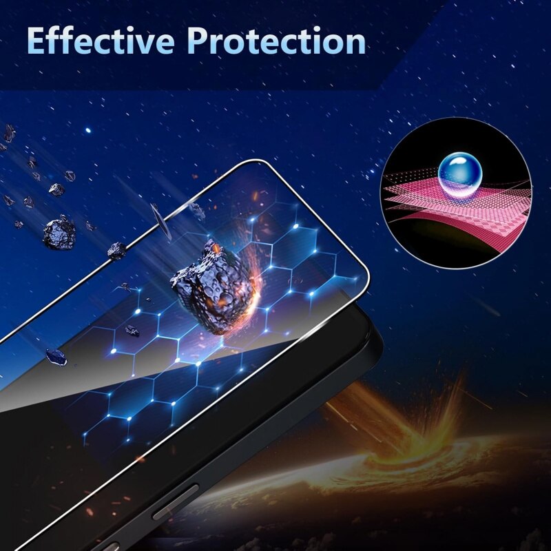 Set 2 folii sticla securizata pentru Nothing Phone 3A 3A Pro, transparent, 0.33mm, 9H, antiamprenta, antisoc
