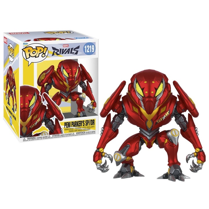 Figurina Funko Peni Parker cu mech SP//dr, 15cm, multicolor
