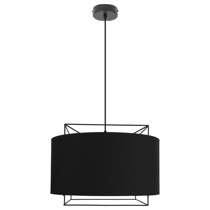 Lampa Suspendata Light Home VENORE - E27, Negru, 95 cm