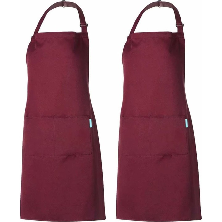 Sorturi bucatarie Herusi set 2 bucati, buzunare, reglabil, unisex, multicolor