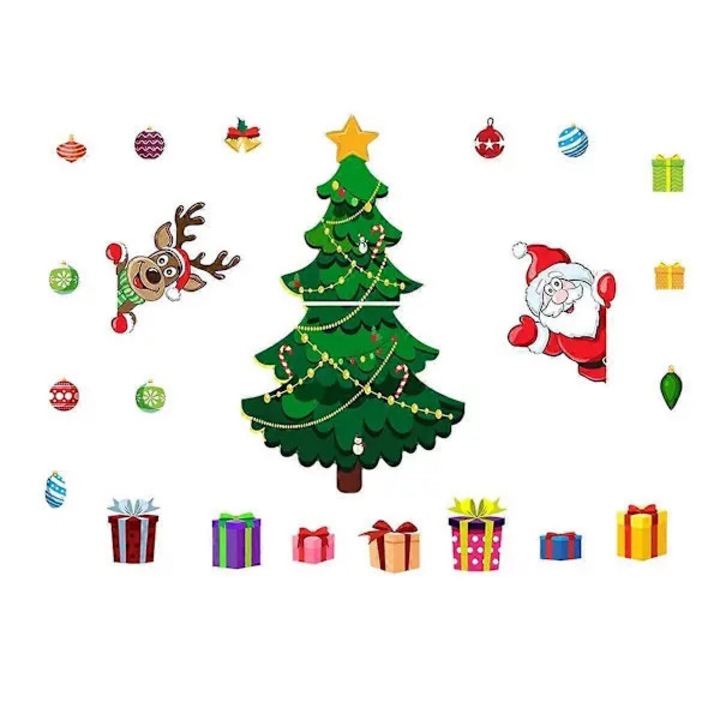 Magneti decorativi Craciun Herusi set multicolor 10x15cm