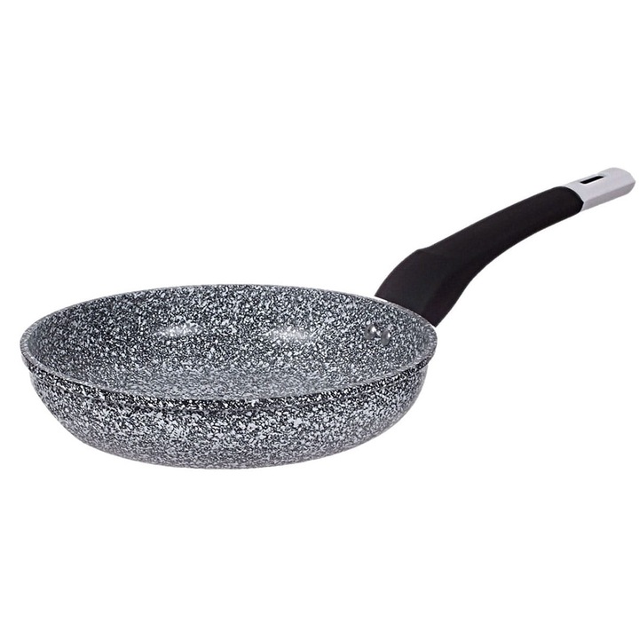 Zilner serpenyő 16cm kerámia-márvány fekete 16x4cm