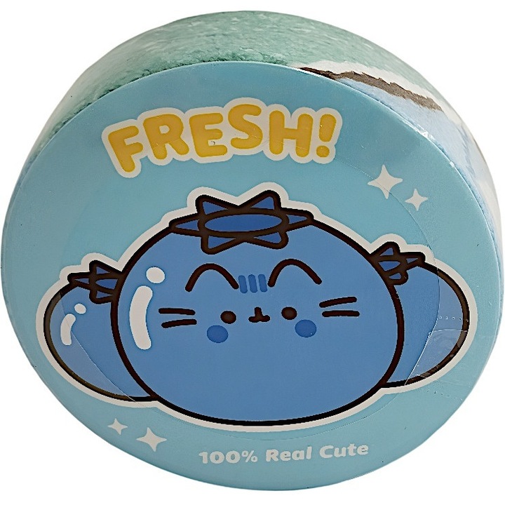 Puckator Pusheen Fruits utazótörölköző, 29x31x0.1cm, többszínű