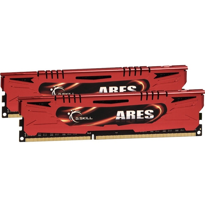 ΠΠΎΠΌΠΏΠ»Π΅ΠΊΡ ΠΏΠ°ΠΌΠ΅Ρ G.SKILL ARES Red 16GB, DDR3, 16000MHZ, 1.5 V, CL9, 2x8GB