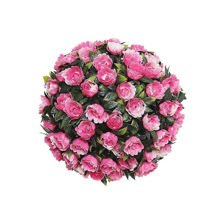 Bila decorativa suspendata, 20cm, multicolor, PE