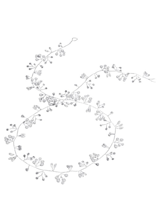 Margele de mireasa, vita de vie, accesorii de nunta, accesorii de par pentru mireasa, bentita, bijuterii de par, stil: stil1