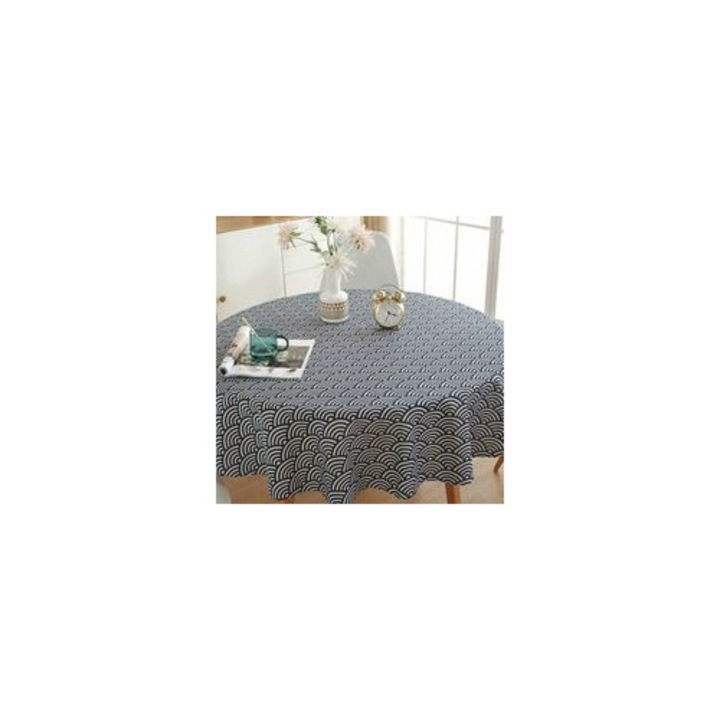 Kerek PVC asztalterítő 100cm átlátszó