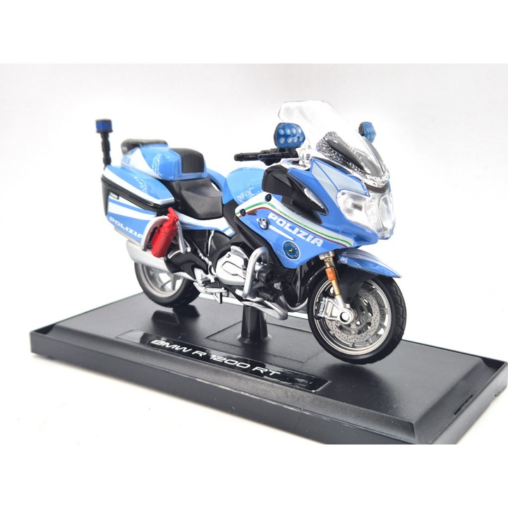 BMW R1200RT Polizia Stradale (2005) rendőrmotor - Maisto - 1:18