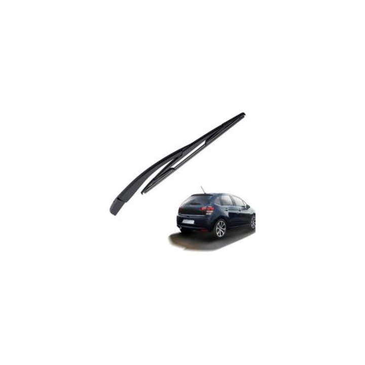 Set stergator spate 370x330mm negru