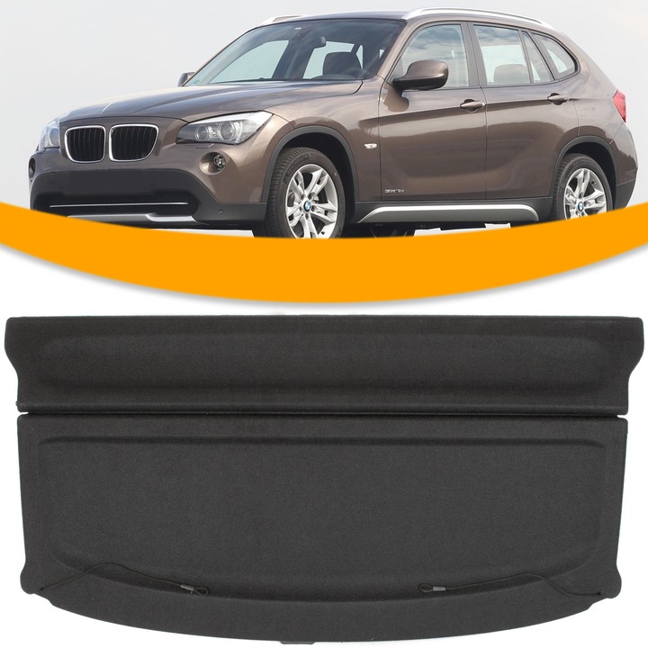 Csomagtartó tálca M MODECAR BMW X1 E84 fekete szett 2 darab