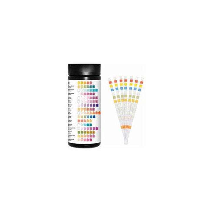 Bandele test apa potabila 100 buc multifunctionale multicolor