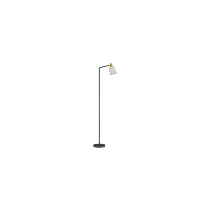 Lampadar LED, negru, reglabil, 45x21x148cm