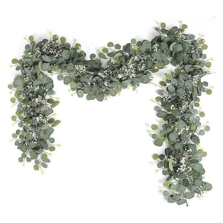 Vita de eucalipt artificial, verde, 180cm