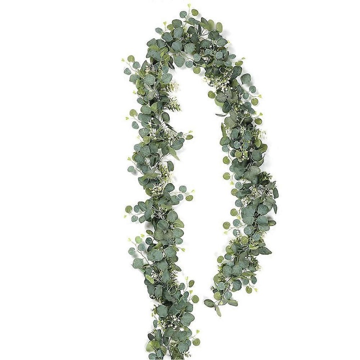 Vita de eucalipt artificial, verde, 180cm