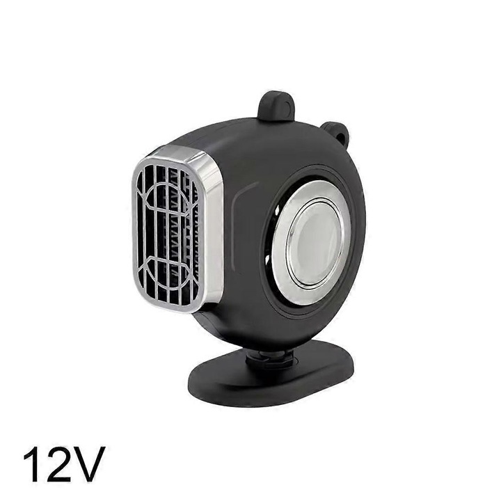 Aeroterma auto 12V 24V fekete fehér rózsaszín 7.5x15x10.5cm 150W