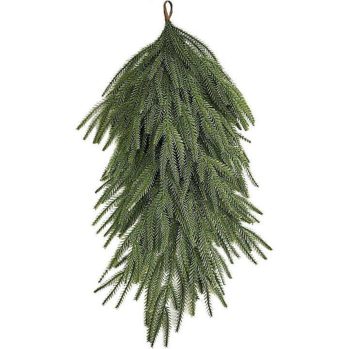 Изкуствена гирлянда Norfolk Pine, зелена, 64x70см