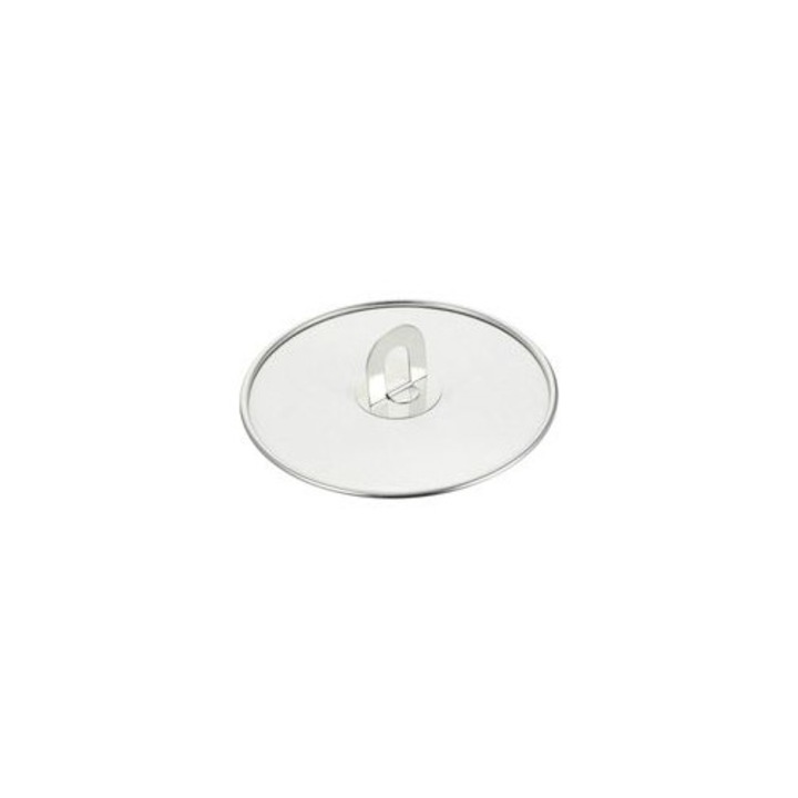 Fröccsenésgátló fedő serpenyőhöz, rozsdamentes acél, 24cm