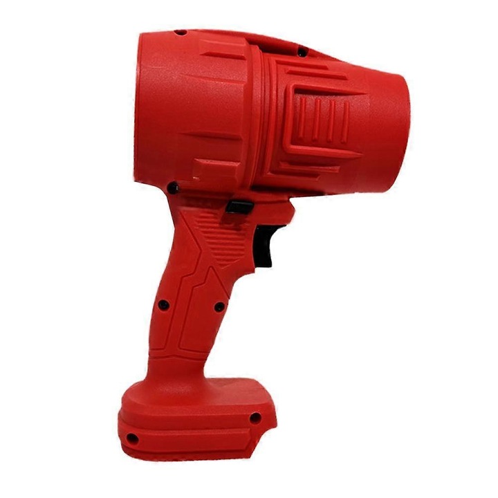Uscator de par cu motor turbojet fara perii, puternic, carcasa PET si fibra de carbon, compatibil baterii litiu, negru