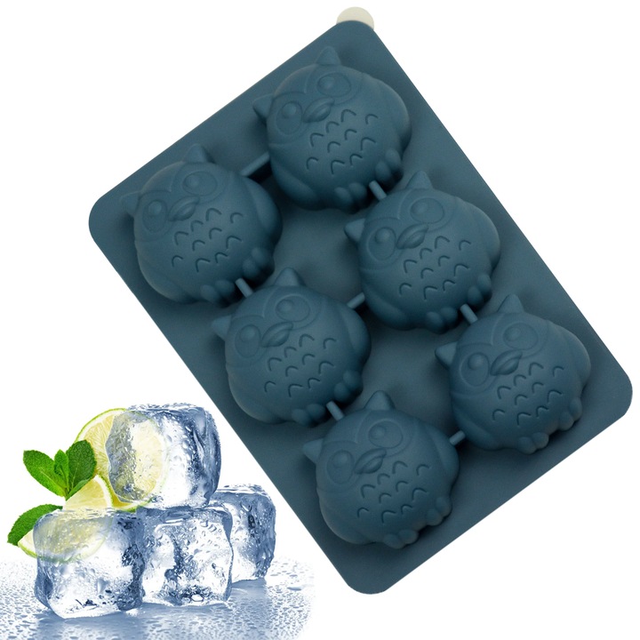 Aparat de gheata pentru whisky, rotund, pentru congelare, copt, mestesuguri (Stil 1)