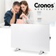 Панелен радиатор Cronos CRP-980TP бял 120x80см комплект с крачета и дистанционно управление