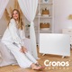 Панелен радиатор Cronos CRP-980TP бял 120x80см комплект с крачета и дистанционно управление