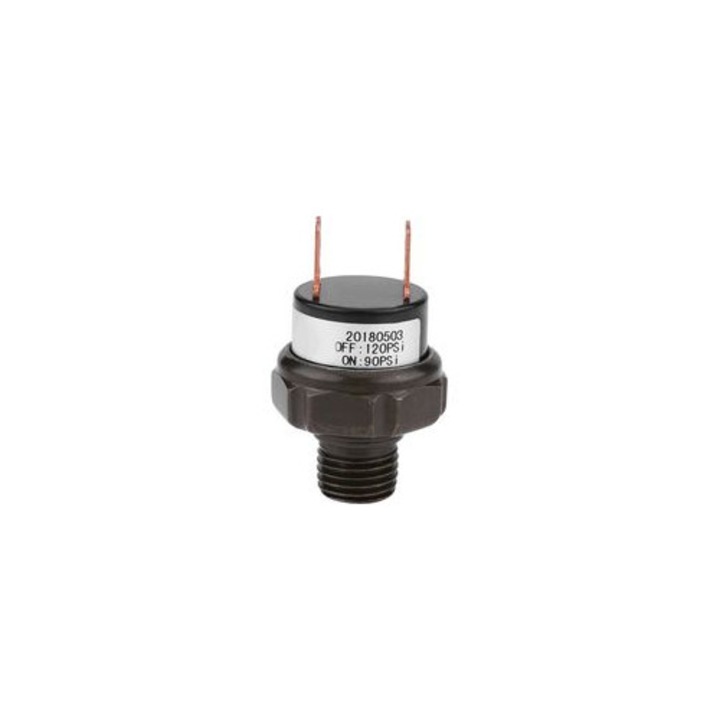 Légnyomáskapcsoló 12V 90-200 PSI fekete 4.6x2.7cm 1 db-os készlet