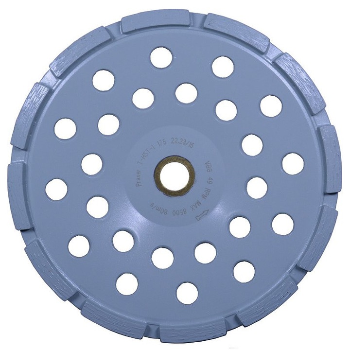 PRAXER T-HST1 gyémánttárcsa, 125mm, professzionális, betonhoz