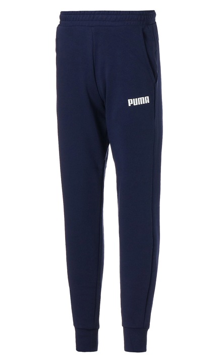 Puma férfi sportnadrág, sötétkék, rugalmas anyag, XS INTL