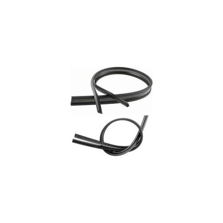 Set 4 lame cauciuc stergator 80cm rezistent silicon universal